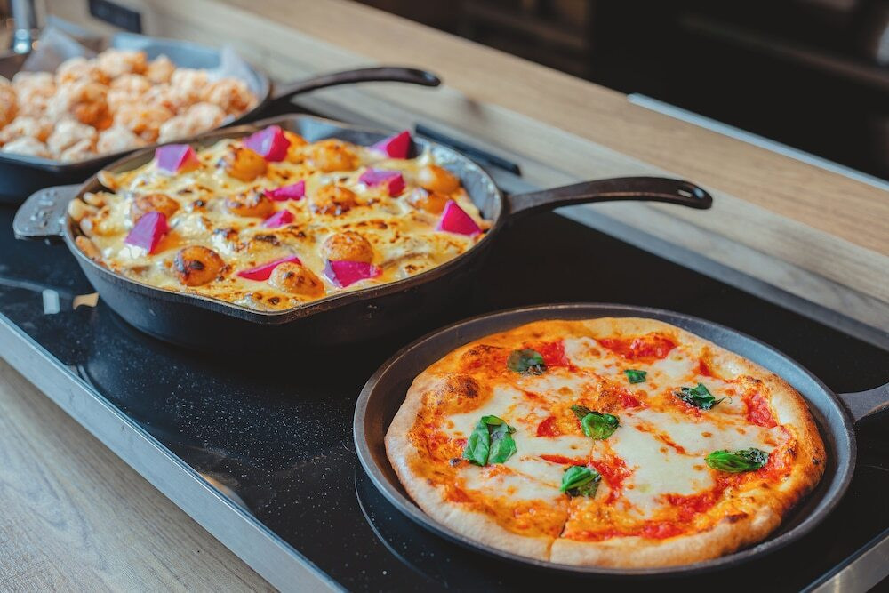 朝食ビュッフェ