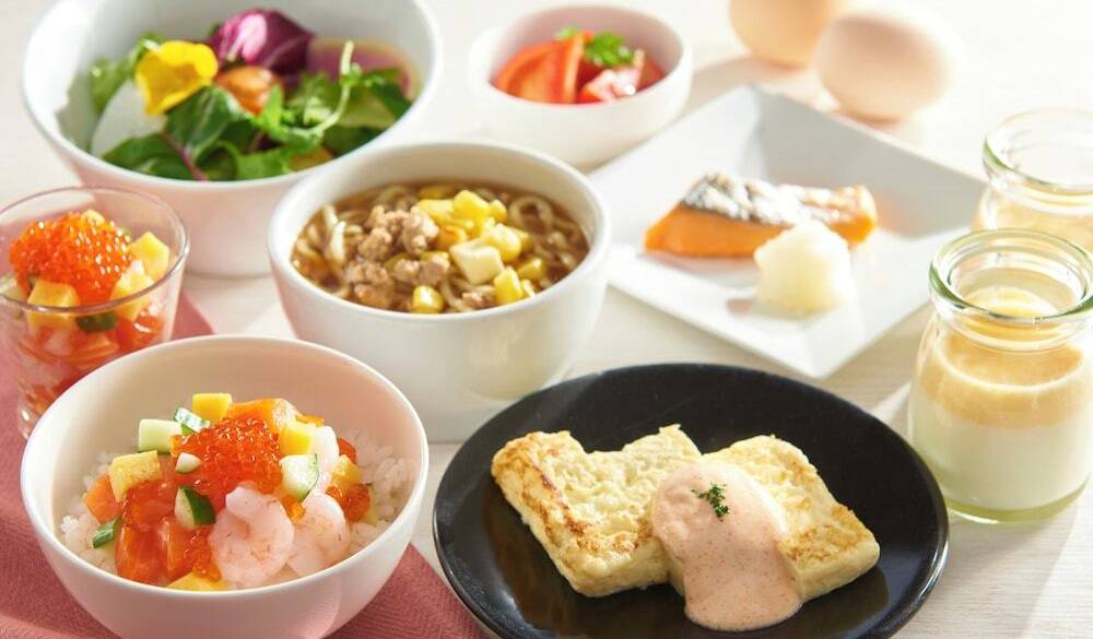 朝食ブッフェ一例 / 1