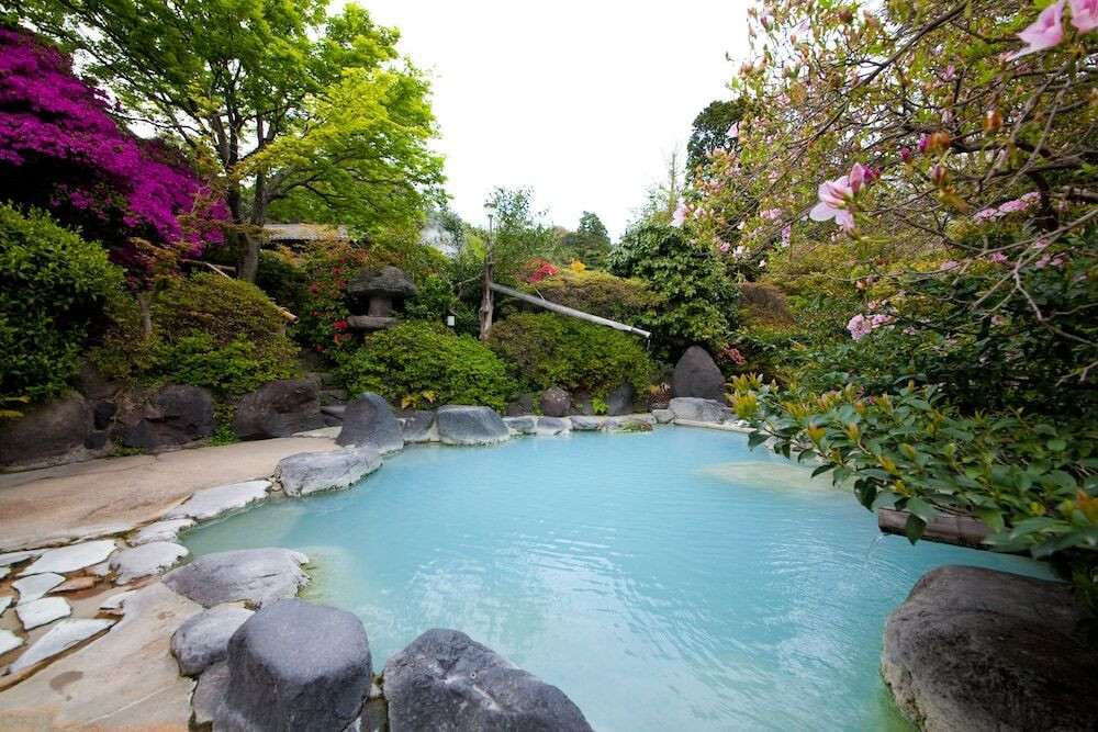 創業140年余の伝統が息づく和のたたずまいと硫黄の香りに癒やされる3947547