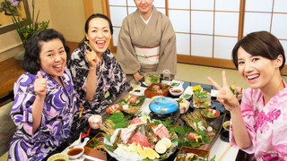 和室12畳高層階 夕食部屋食会席 (18歳以上のみ予約可)