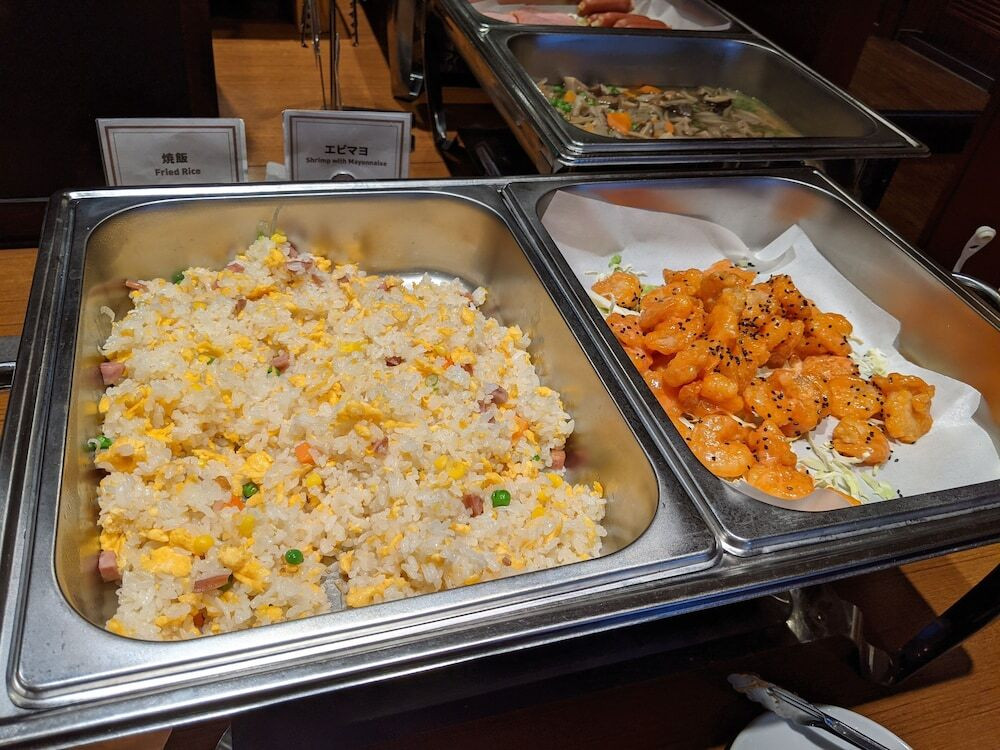 朝食ビュッフェ