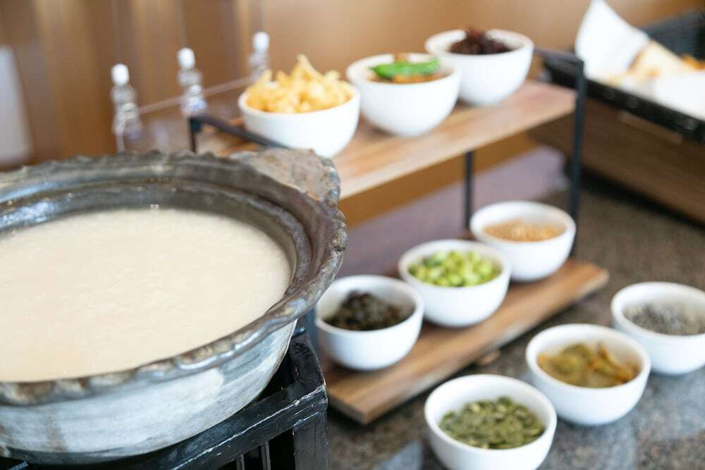 朝食ビュッフェ