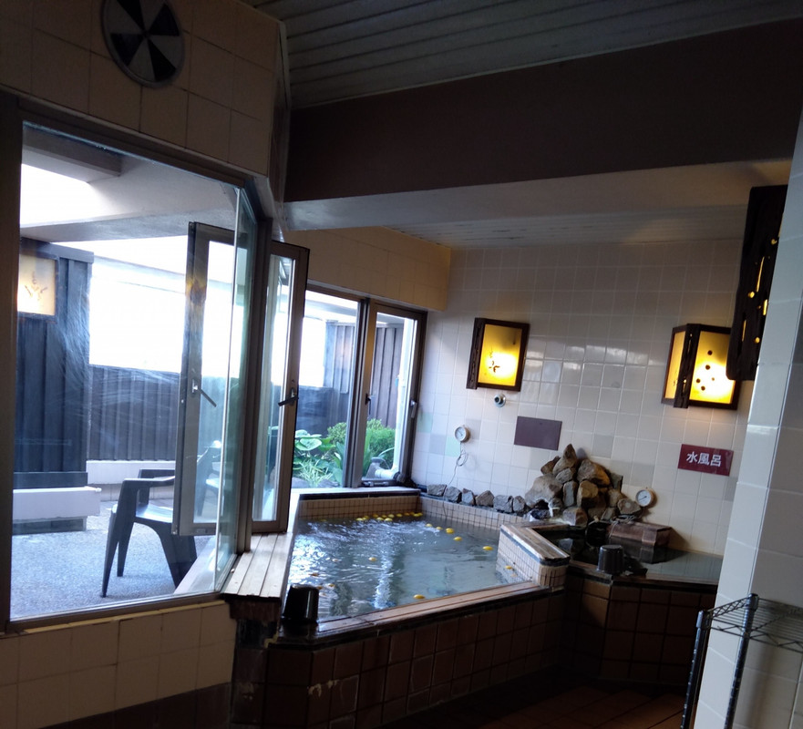 15時チェックインと同時のお風呂は貸し切りでした