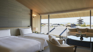 ルーム シングルベッド 2 台 (Pagoda View)