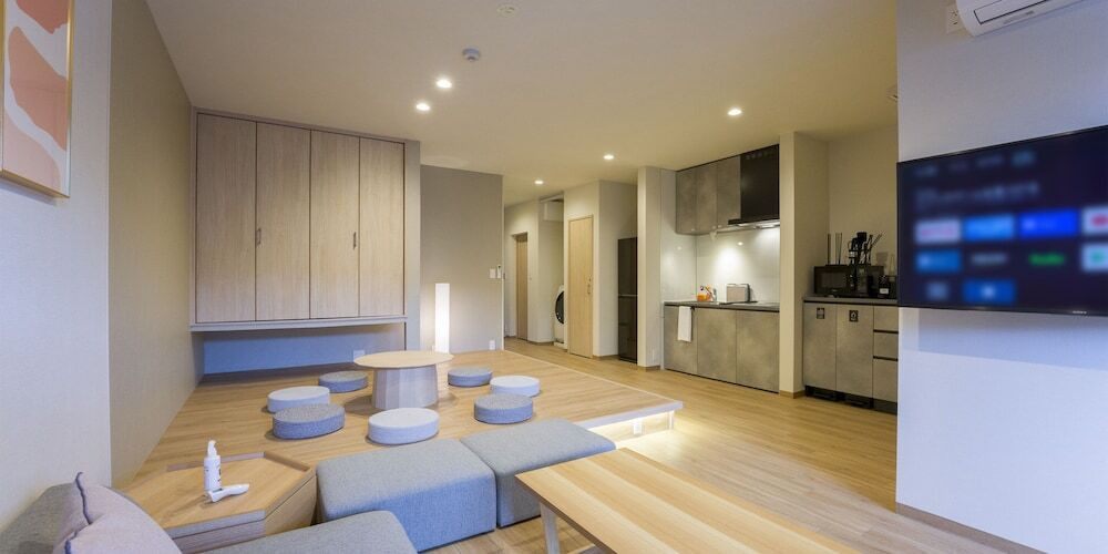 全室人工温泉付き。キッチン付きで自炊もできる♪3928999