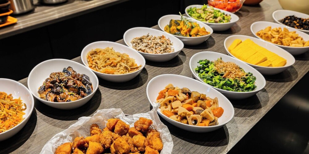 朝食ビュッフェ