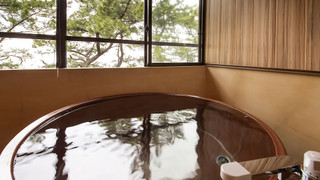 半露天風呂と洗練された和モダン [デラックス和室] 禁煙