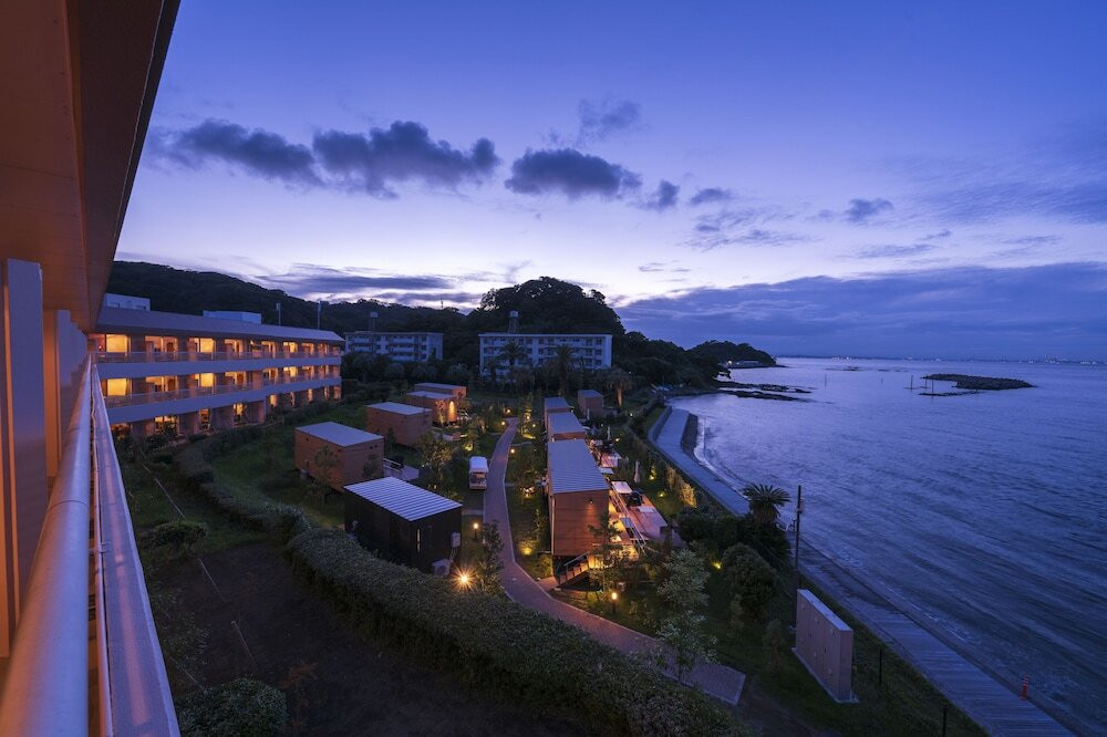 ホテルからの眺望 夕景