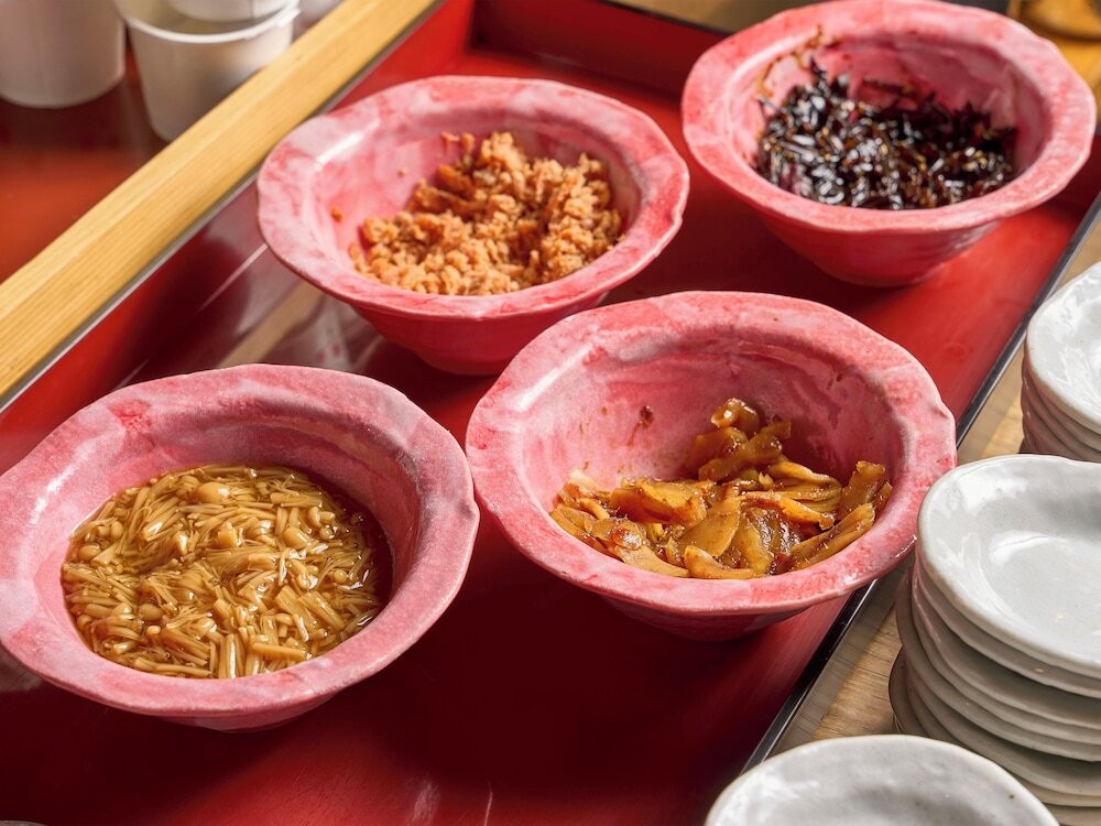 朝食ビュッフェ