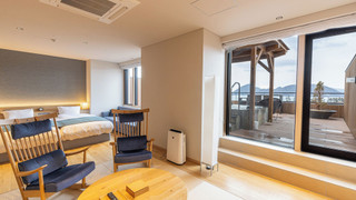 [西館]温泉露天風呂付和洋室 湖側 禁煙