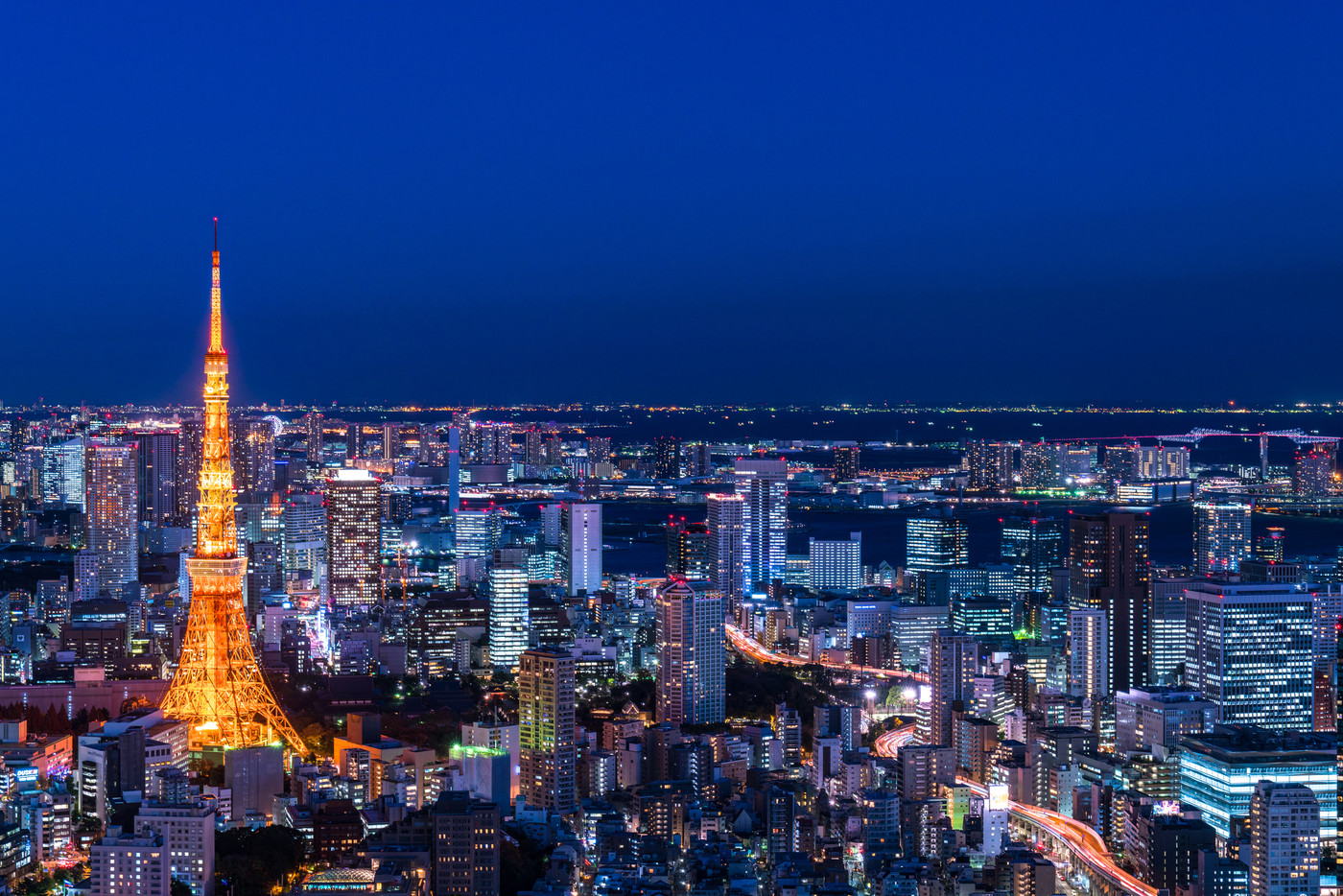 東京・トワイライト夜景