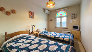 ツインルーム 禁煙 共用バスルーム