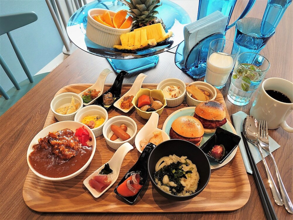 朝食ビュッフェ