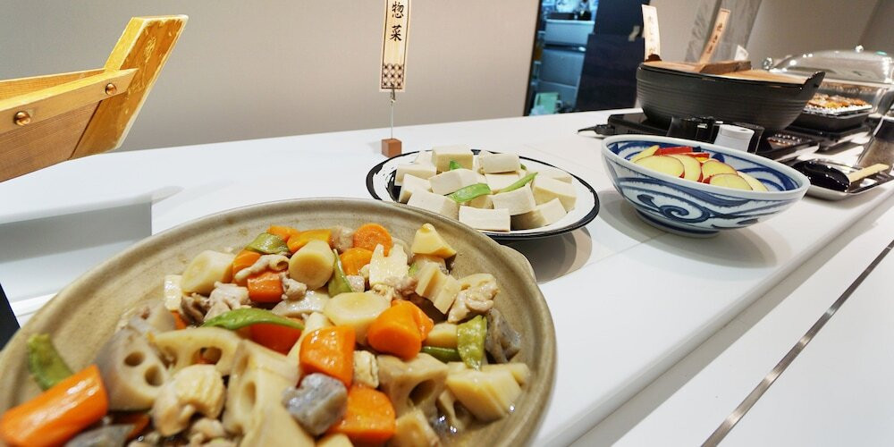 朝食ビュッフェ