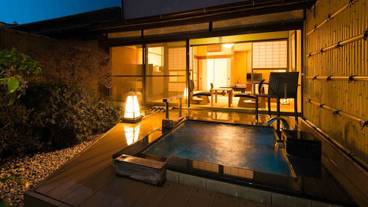 客室露天風呂一例② / 2