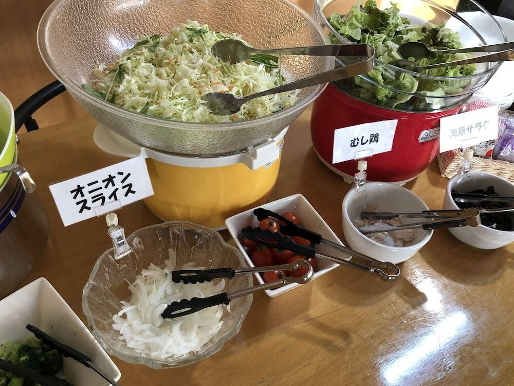 朝食ビュッフェ