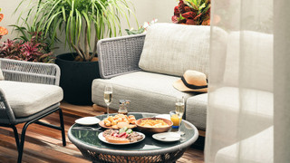 エグゼクティブテラスルームキング（テラス＆アウトバス）