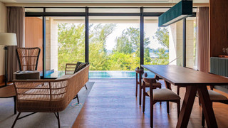 [プライベートプール] エグゼクティブ・スイートルーム２階 / ツインベッド