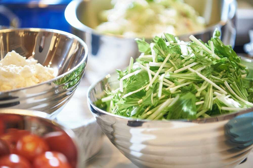 朝食ビュッフェ