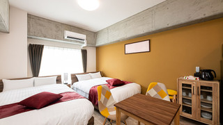 ベーシック ツインルーム ダブルベッド 2 台