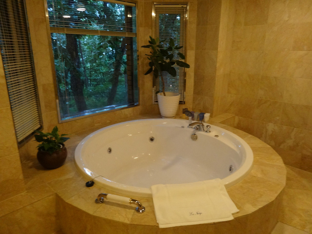 大きいお風呂でしかもジャクジー