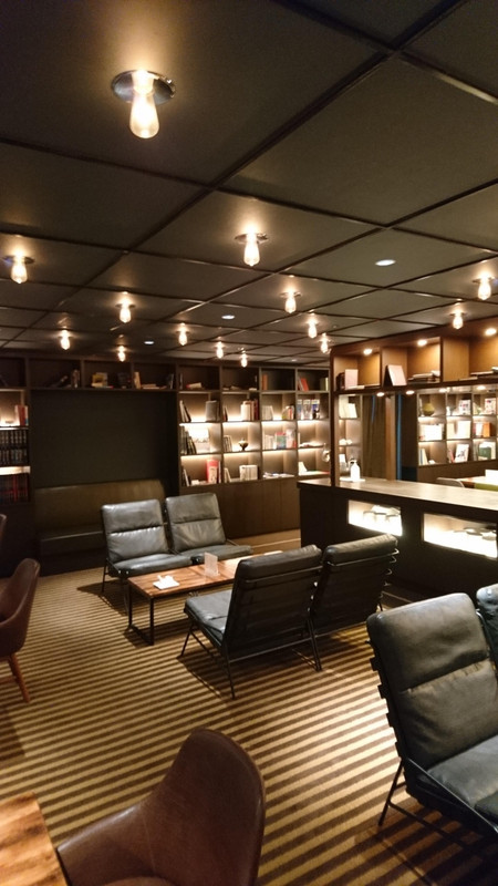 館内のエグゼクティブラウンジ