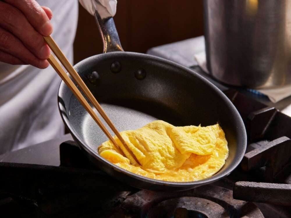 朝食ビュッフェ