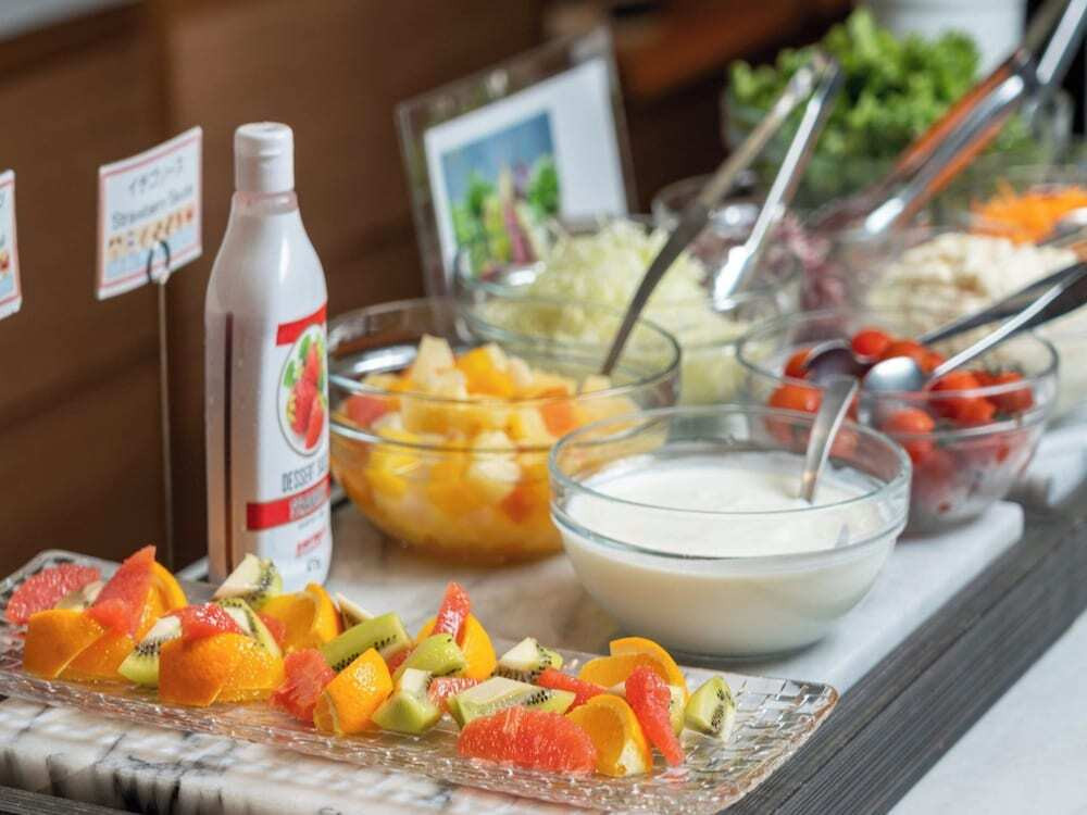 朝食ビュッフェ