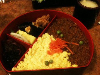 「正起屋 難波店」料理 980215 B弁当（大盛り）