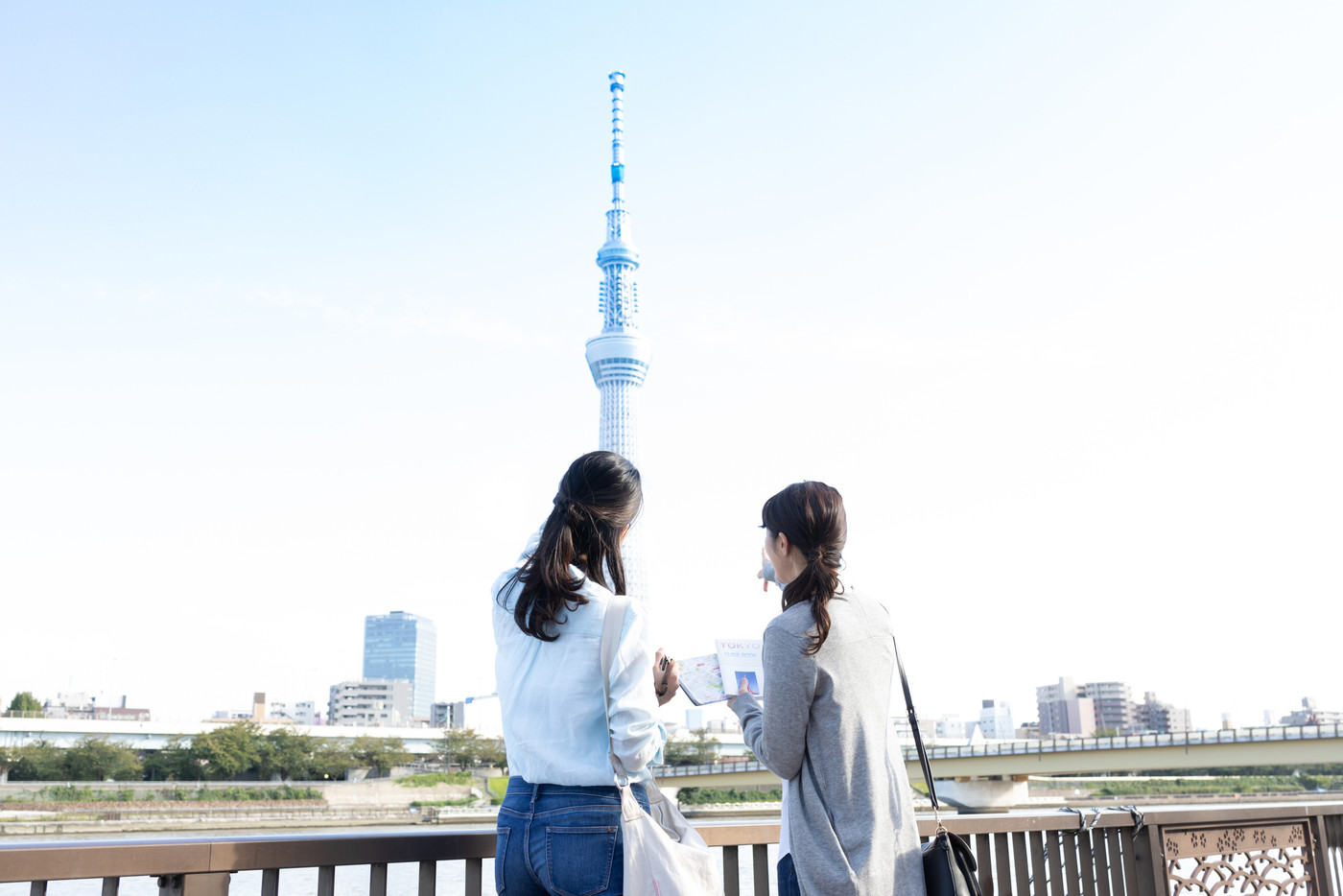 観光　女子旅　東京スカイツリー