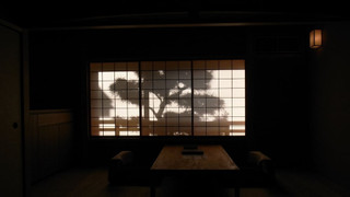 トラディショナルルーム千歳 布団2組 2階からの庭景観 禁煙