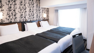 トリプルルーム　禁煙　(110cmベッド2台 + 75cm エクストラベッド)