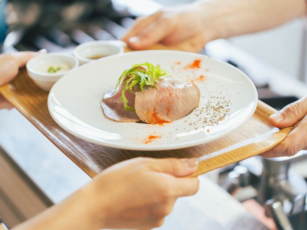 朝食ビュッフェ