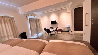 【禁煙】トリプルルーム（ペットと泊まれる京都嵐山）