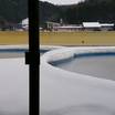 3階和室は、眺望無し(冬のプール)でした