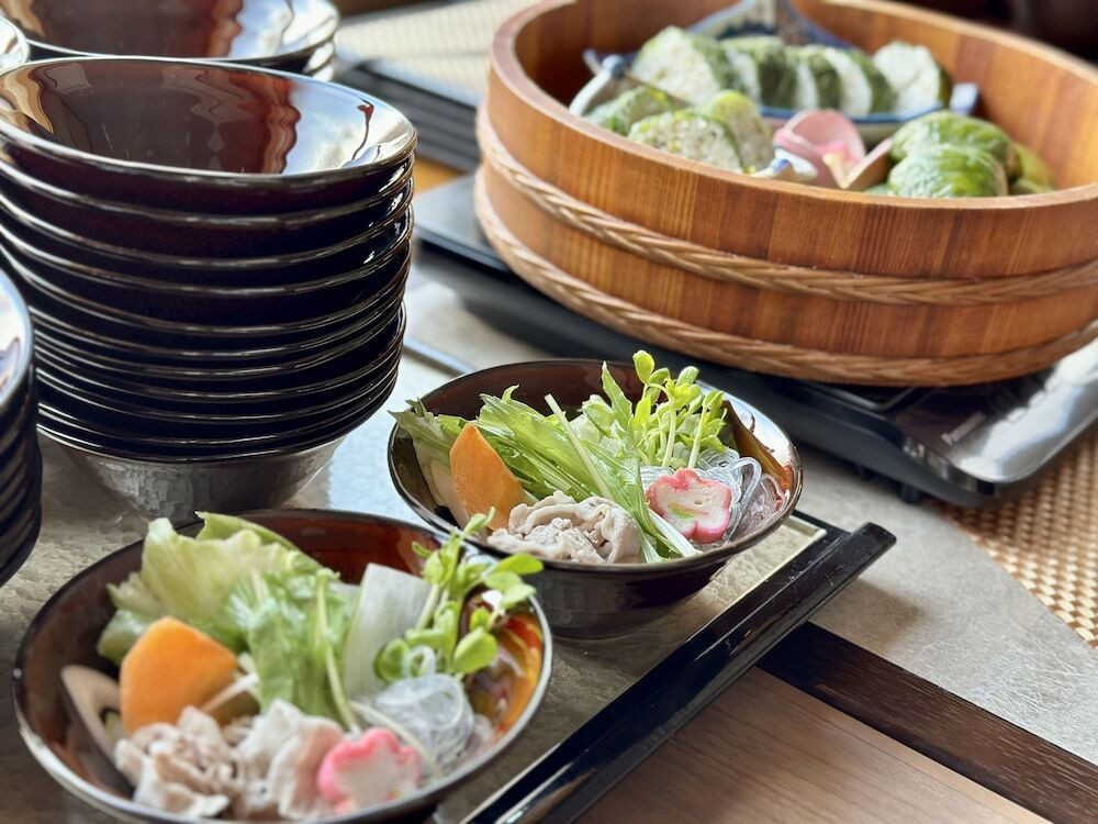 サラダとめはり寿司