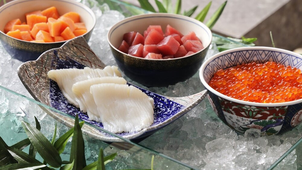 朝食ビュッフェ　海鮮イメージ