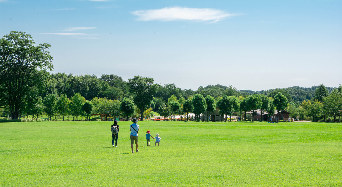 家族で公園