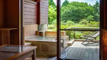 露天風呂付きアジアンツインルーム② / 2