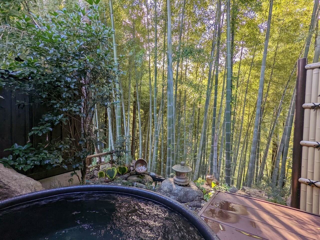 帰天の湯の露天風呂