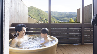 [禁煙]スタンダード露天風呂付和ベッドツイン(眺望なし)