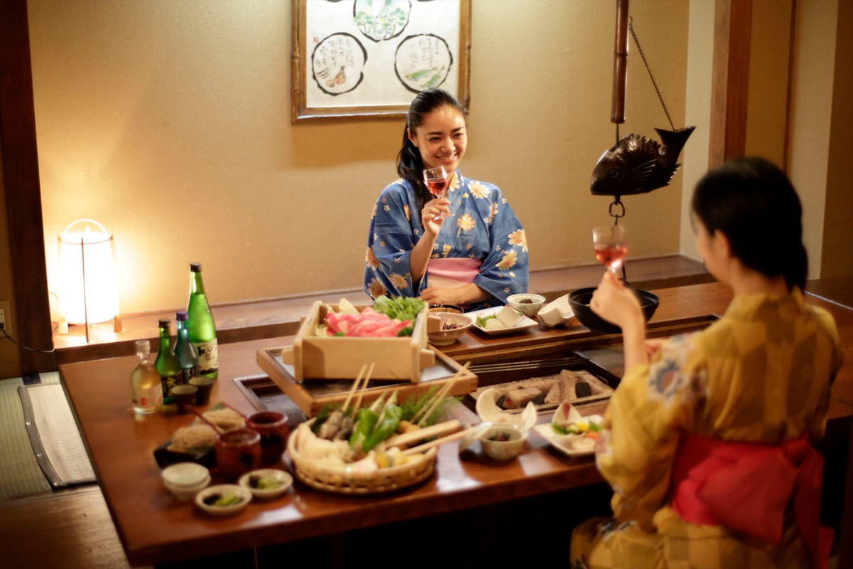 囲炉裏料理のイメージ