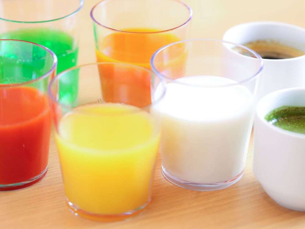 朝食ビュッフェ