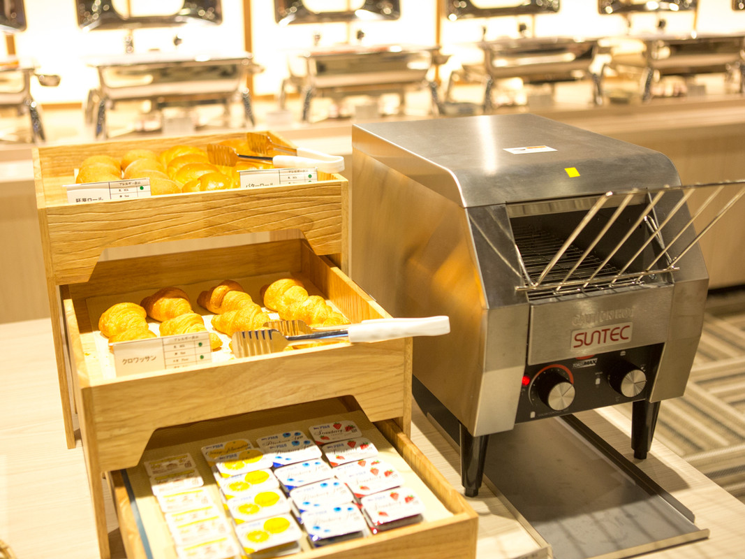 朝食ビュッフェ①