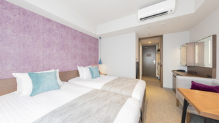 スーペリアツインルーム（シングルベッド2台）2名利用　バス・トイレ別 禁煙