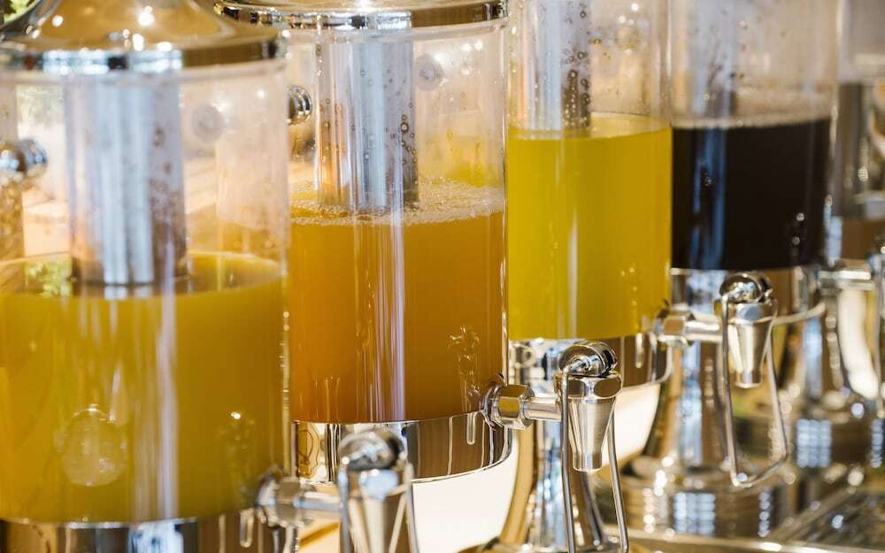 朝食ビュッフェ_ドリンク