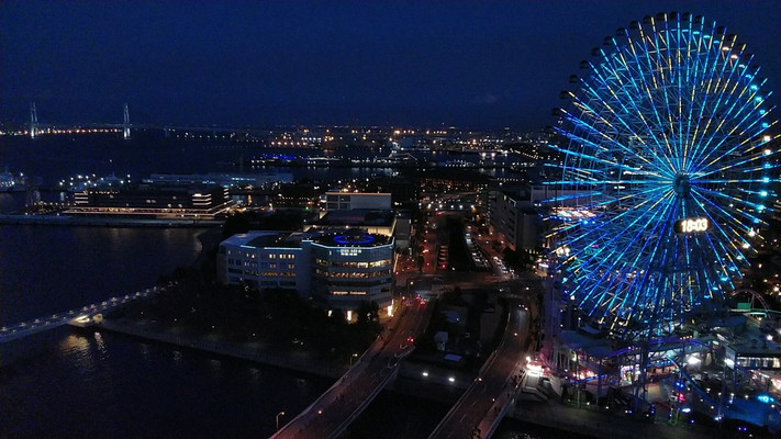 夜景は綺麗ですね！
