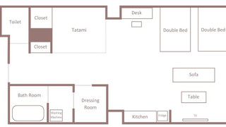 スーペリアワークルーム (禁煙/58平米/6名定員)