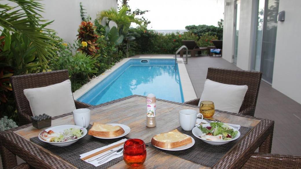 テラスやリビングで
朝食タイム / 1