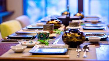 客室内のダイニングエリア / 38